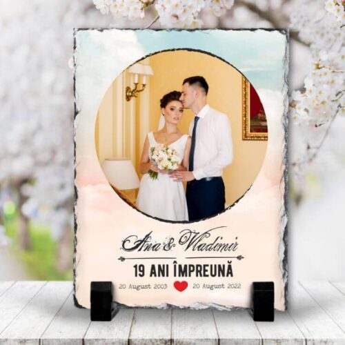 Ardezie Personalizata 19 ani impreună