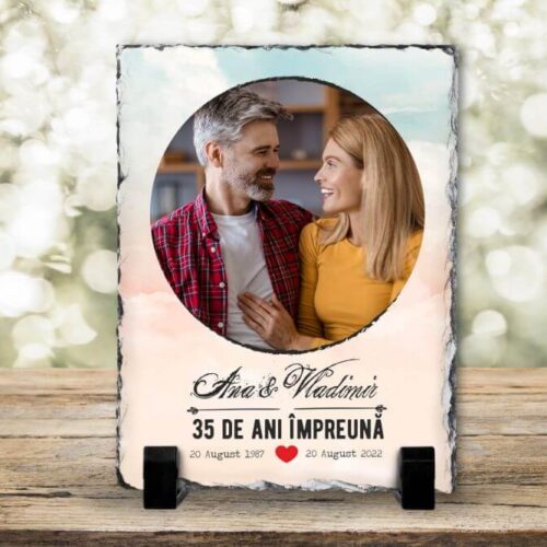 Ardezie Personalizata 35 de ani impreună