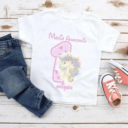 Tricou Unicorn cu NUME