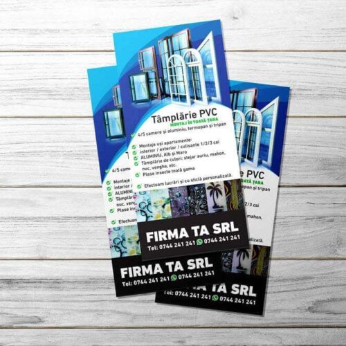 Flyere DL SET 500 bucăţi