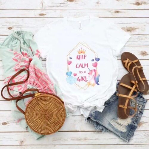Tricou Keep Calm it's a girl