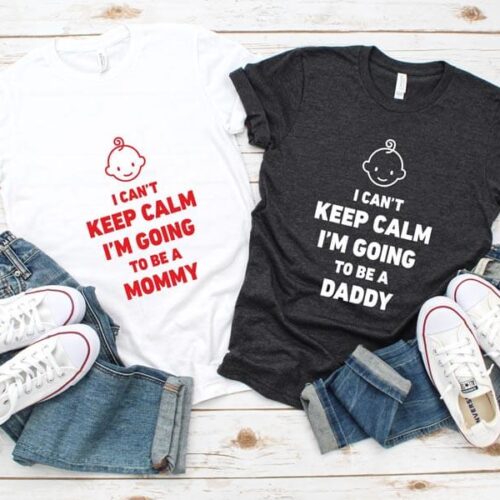 Set Tricouri Keep Calm I'm Going To Be