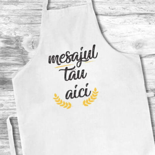 Șorț Personalizat cu mesajul tău