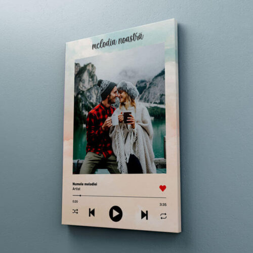 Tablou Personalizat cu melodia ta Model3