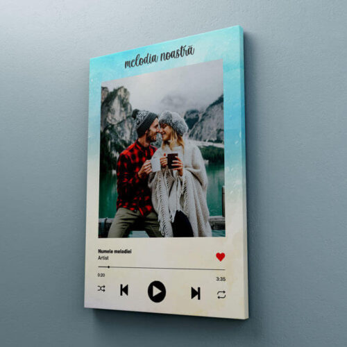 Tablou Personalizat cu melodia ta Model4