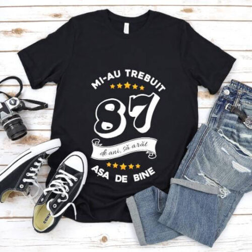Tricou Mi-au trebuit 87 de ani sa arat asa de bine Model6