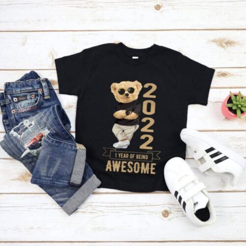 Tricou Personalizat 1 year of being awesome