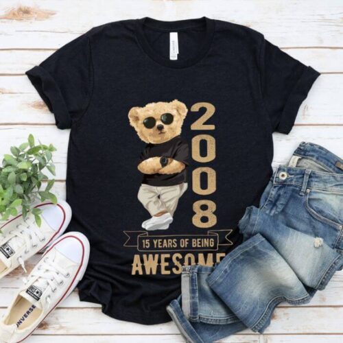 Tricou Personalizat 15 years of being awesome