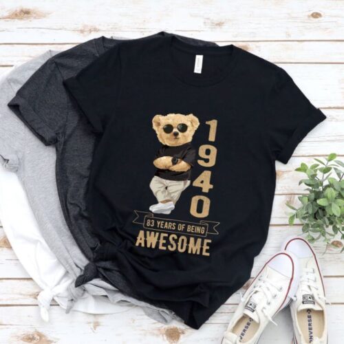 Tricou Personalizat 83 years of being awesome
