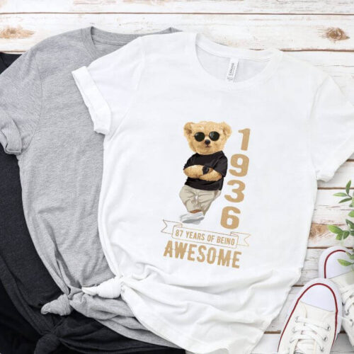 Tricou Personalizat 87 years of being awesome