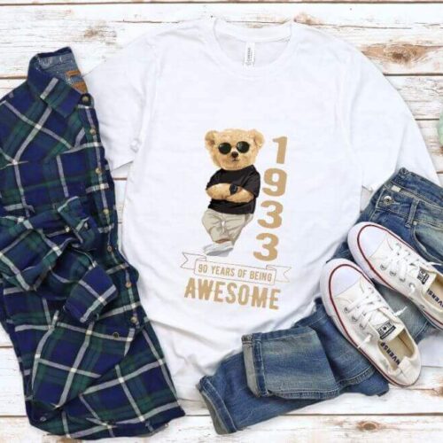 Tricou Personalizat 90 years of being awesome