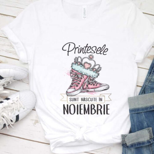 Tricou Prinţesele sunt născute in Noiembrie