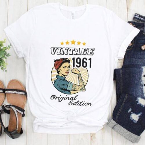 Tricou Personalizat Vintage 1961 Original Edition