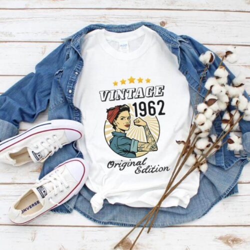 Tricou Personalizat Vintage 1962 Original Edition