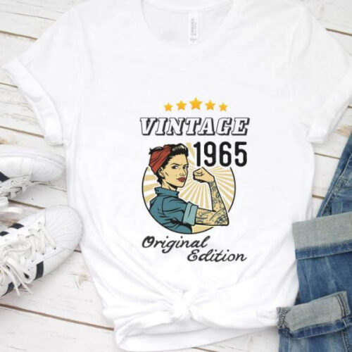 Tricou Personalizat Vintage 1965 Original Edition
