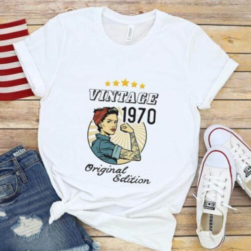 Tricou Personalizat Vintage 1970 Original Edition
