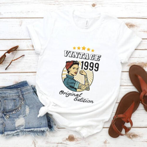 Tricou Personalizat Vintage 1999 Original Edition