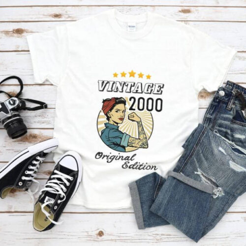 Tricou Personalizat Vintage 2000 Original Edition