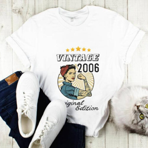 Tricou Personalizat Vintage 2006 Original Edition