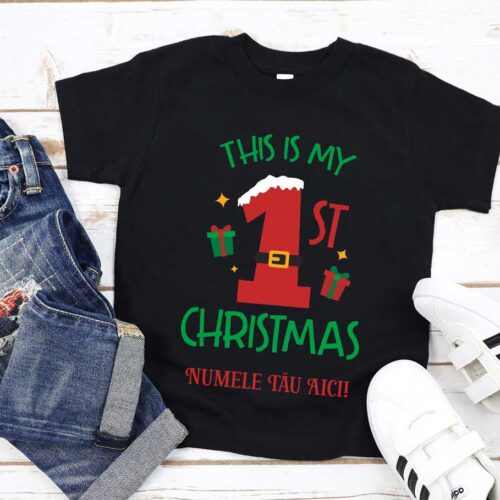 Tricou This is my first Christmas