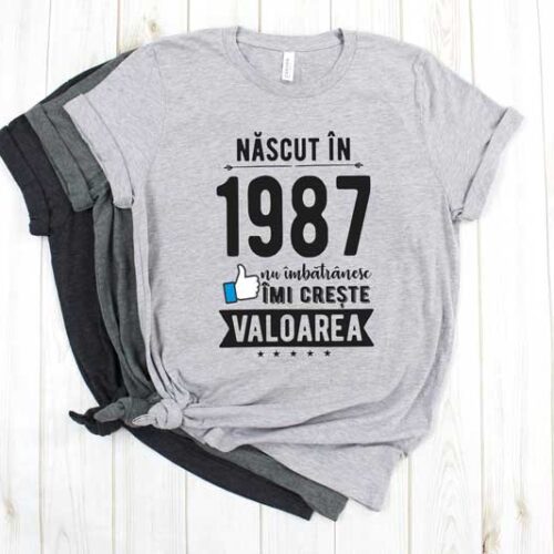 Tricou Nascut in 1987