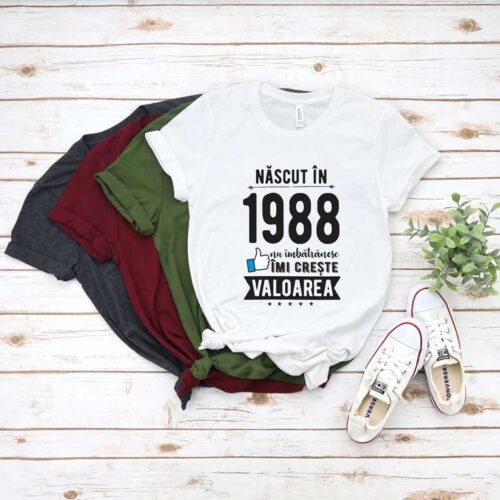 Tricou Nascut in 1988
