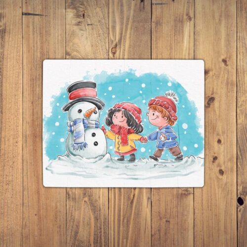 Puzzle Personalizat pentru copii - 30 de piese, 19x24 cm, o poza simpla, PZ018